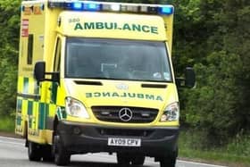 There have been claims that 'seriously ill' people had spent hours waiting in the back of ambulances.