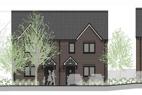 Plans have been submitted to build 24 social and affordable homes in Houghton on the Hill