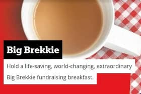 Market Harborough Congregational Church is staging its “Big Brekkie” initiative for Christian Aid across the town on Saturday May 28.