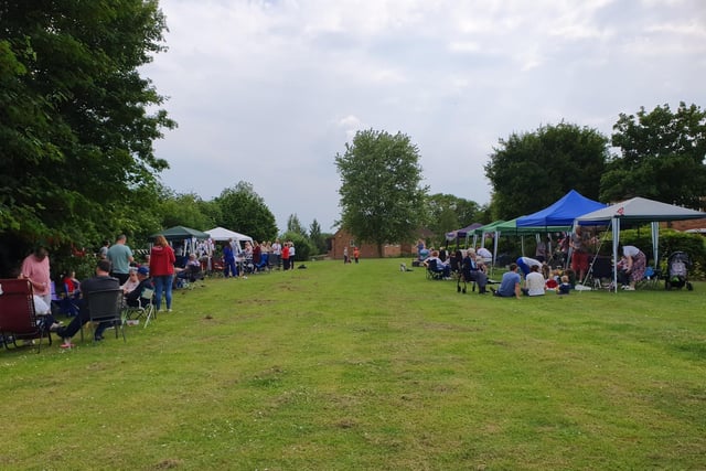 Kingston Way residents held their own Jubilee party