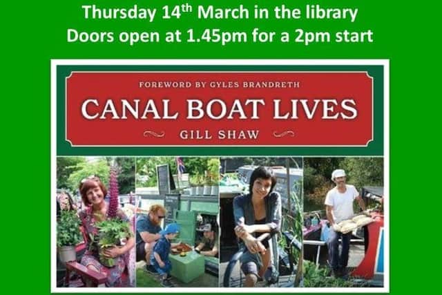 Canal Boat Lives with Gill Shaw at Kibworth Community Library