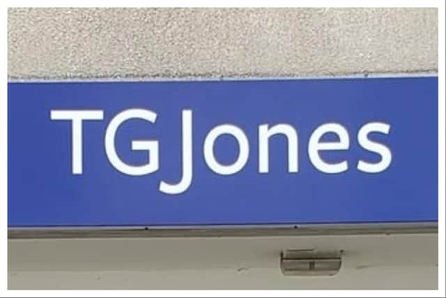 TG Jones will shut its doors on September 12.
