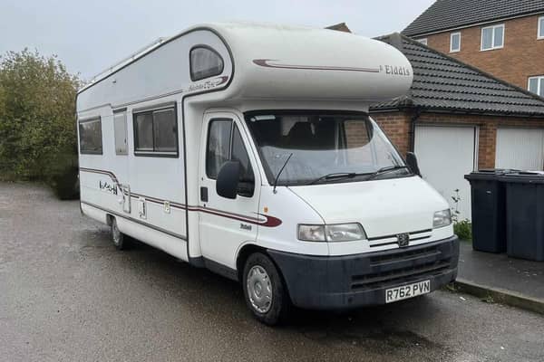 The motorhome was bought as a family investment in November.