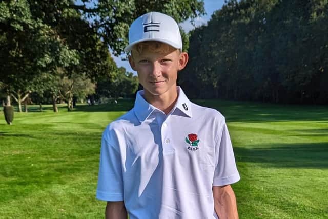 Jack Farley, 15 Year Old Golfer Playing for England Schools Against Wales Schools