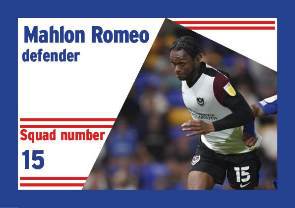 Romeo has rediscovered his mid-season form and looked a real threat against Salop on Tuesday. Perfect for the wing-back role.