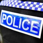 A man suspected of a series of shop burglaries was caught by police after a chase in Market Harborough.