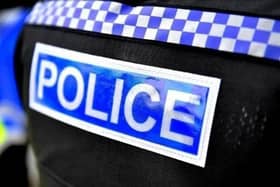 A man suspected of a series of shop burglaries was caught by police after a chase in Market Harborough.