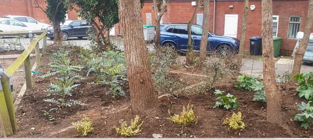 Fresh planting is part of a range of improvements in the town centre.