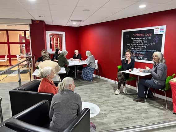 The café  aims to reduce social isolation.