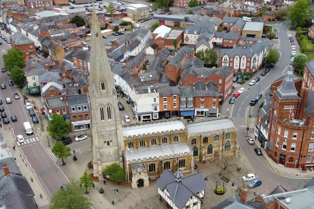 The Youth Brass 2000 will be performing at St Dionysius Church (pictured) in Market Harborough on Saturday (August 27).