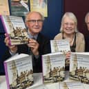 David Holmes, Society Chairman and Editor, with assistant Editors Pam Aucott and Dudley Brown