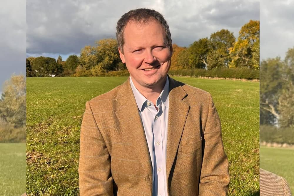 Neil O'Brien at Stretton Hall. Picture: Neil O'Brien