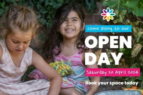 Grandir UK in Leicestershire welcoming nursery parents to spring open day, 20th April