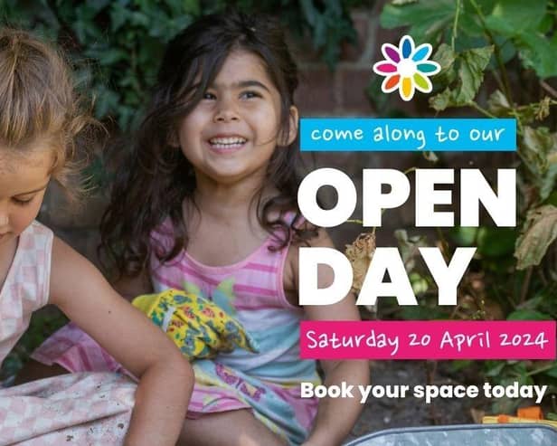 Grandir UK in Leicestershire welcoming nursery parents to spring open day, 20th April