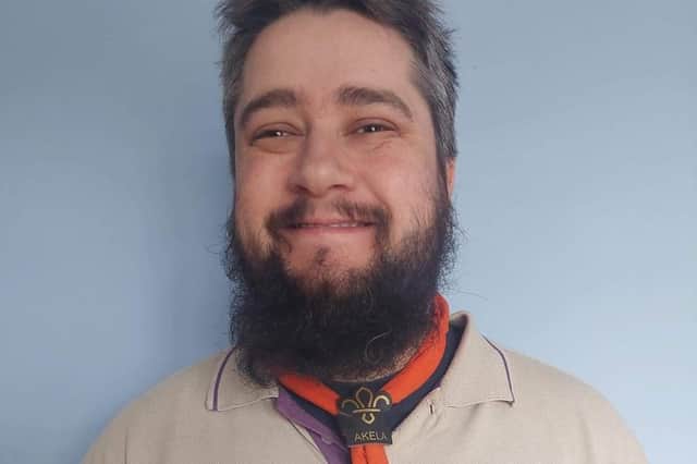 Aaron Shelton is representing the UK in the World Scout Jamboree
