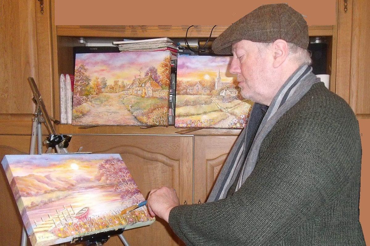 Artist Rob Crann exhibits Original Paintings 