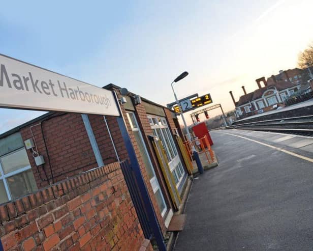 The ticket office at Market Harborough Railway Station is to the be closed.