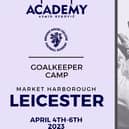 Premier League goalkeeper Asmir Begovic will be coming to Market Harborough to pass on his experience to youngsters.