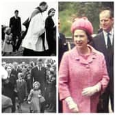 The Queen visited Thorpe Lubenham Hall in March 1956 - and in 1967, the Queen and Prince Philip arrived at Market Harborough station to catch the royal train after making an official visit to the area. Here are some photos from the these events.