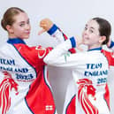 Grace Burrows (16) and Skyla Fisher (12) will represent England in the Dance World Cup this summer.