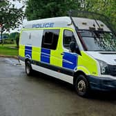 Leicestershire Police van. Picture: Market Harborough and Lutterworth Police