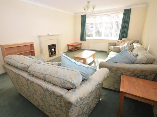 As you step inside the Oakwood Drive bungalow, a warm, inviting entrance hall leads to you this large and comfortable lounge diner. It is a bright and airy room that enjoys plenty of natural light from a uPVC bow window to the front and another uPVC window to the side.