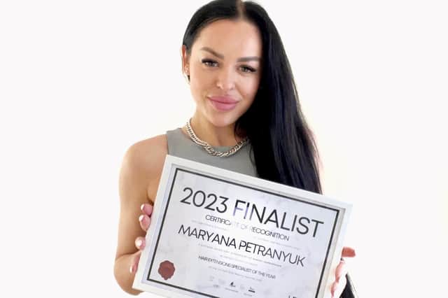 Maryana Petranyuk has been shortlisted in the UK Hair and Beauty Awards (HBA) in the Hair Extensions Specialist of the Year category.