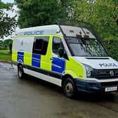 Police van. Picture: Leicestershire Police