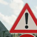 Warning sign. Picture: Jakub Zerdzicki