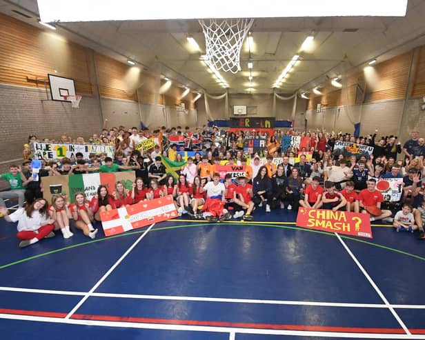 Robert Smyth Academy annual 24 hour sponsored sports event (Lock in). Over 160 students from Years 10-13 participated in over 14 different events.