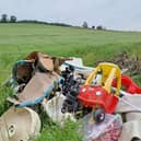 Children's toys, pushchairs and DIY kit are among the latest items dumped at the Harborough fly-tipping hotspot.
