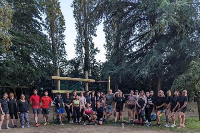 Dean G Fitness bootcamps boasts big numbers each week.