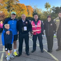 Fire service looks for newest recruits at Market Harborough parkrun event