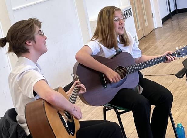 Pupils at Welland Park Academy on Welland Park Road have helped to put on a memorable community event at a secondary school in Market Harborough to showcase national Mental Health Awareness Week.