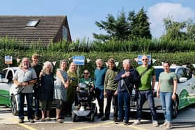 Residents celebrate their new rural car club