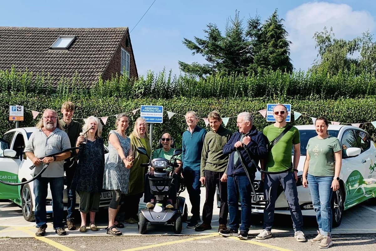 Residents in Harborough district village with no public transport can rent electric vehicle as part of 'rural car club' 