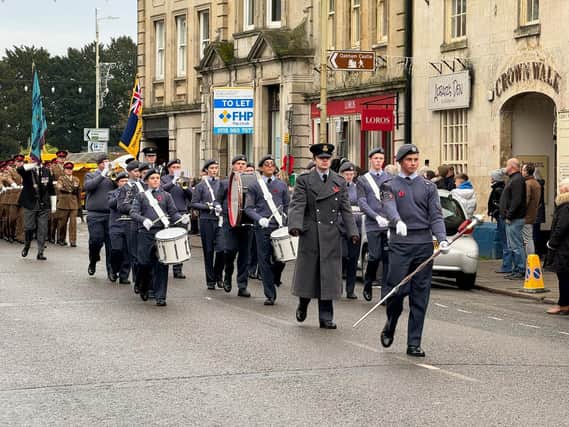 RAF cadets at a recent parade
