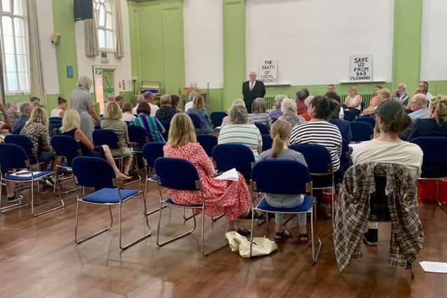 The call to arms is being issued after a public rally was held in Market Harborough to ramp up the district-wide battle to halt the proposed 1,700-inmate high-security male jail.
