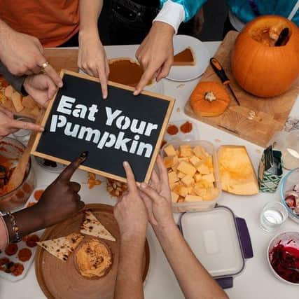 People are being encouraged to eat their pumpkins