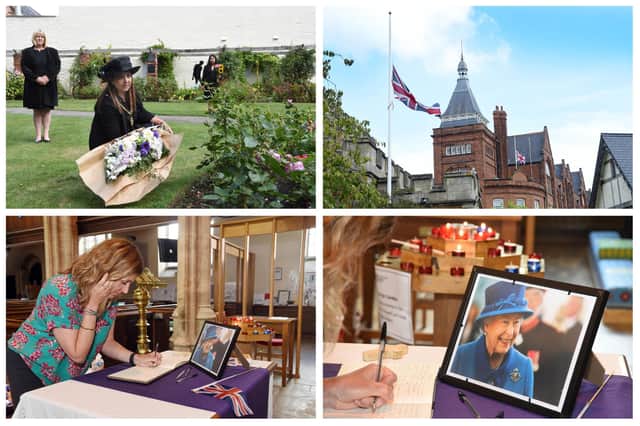 These photos capture an emotional day in Harborough as people pay their respects to the Queen