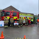 Firefighters in Desborough will be washing people’s cars on Saturday (April 16) to support their national charity.