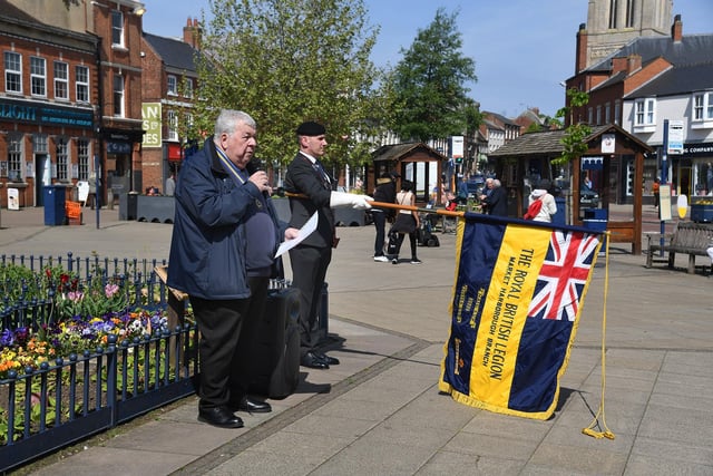 The event was organised by the Royal British Legion