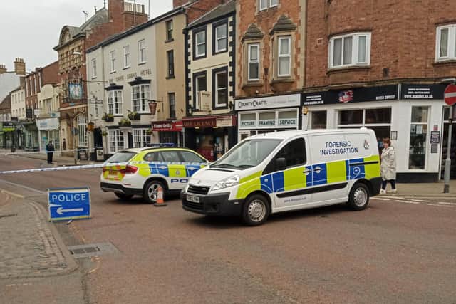 A 22-year-old man has been arrested by police after a man was seriously injured in a fight in Market Harborough town centre in the early hours of yesterday (Sunday).