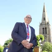 David Loake will ring bells at St Giles' Church in Desborough for the Platinum Jubilee