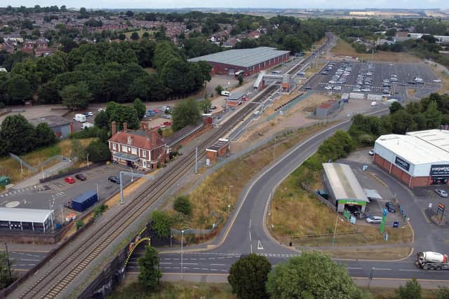 Market Harborough stations nears completion and will be officially opened in September 2022.
PICTURE: ANDREW CARPENTER