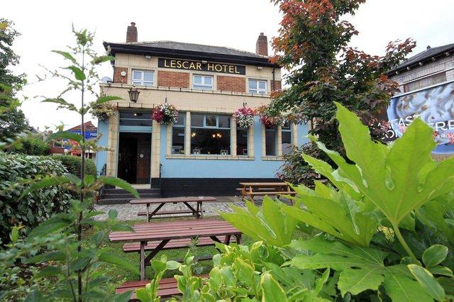 The exterior of The Lescar.