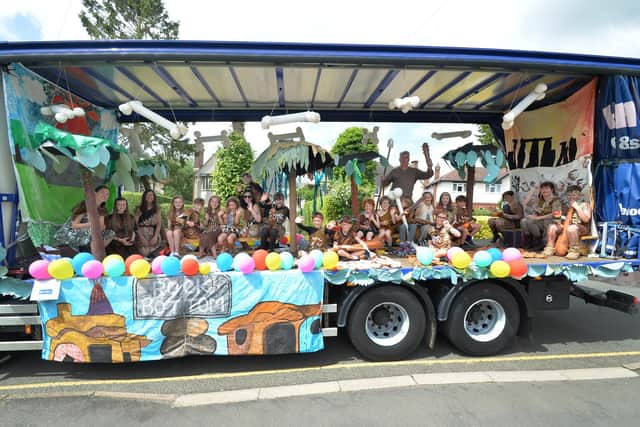 Meadowdale Primary School float.
PICTURE: ANDREW CARPENTER
