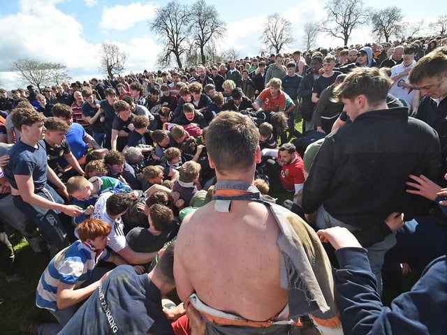 Good turnout on Easter Monday.