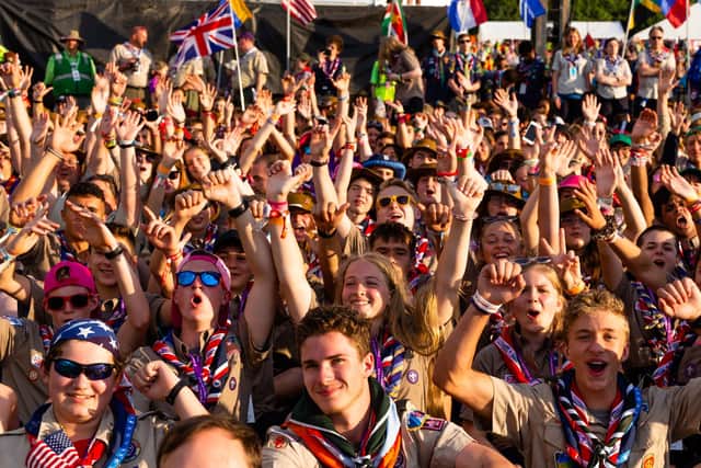 Aaron is part of a team delivering the World Scout Jamboree.