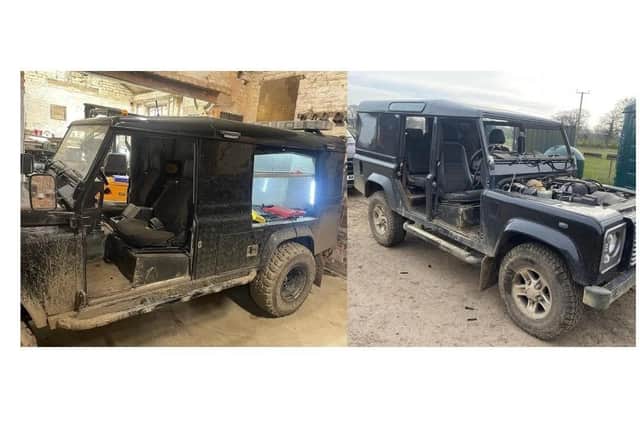 Police are hunting late-night criminals who have hit Land Rovers and stolen tools worth over £20,000 under cover of darkness near Market Harborough.